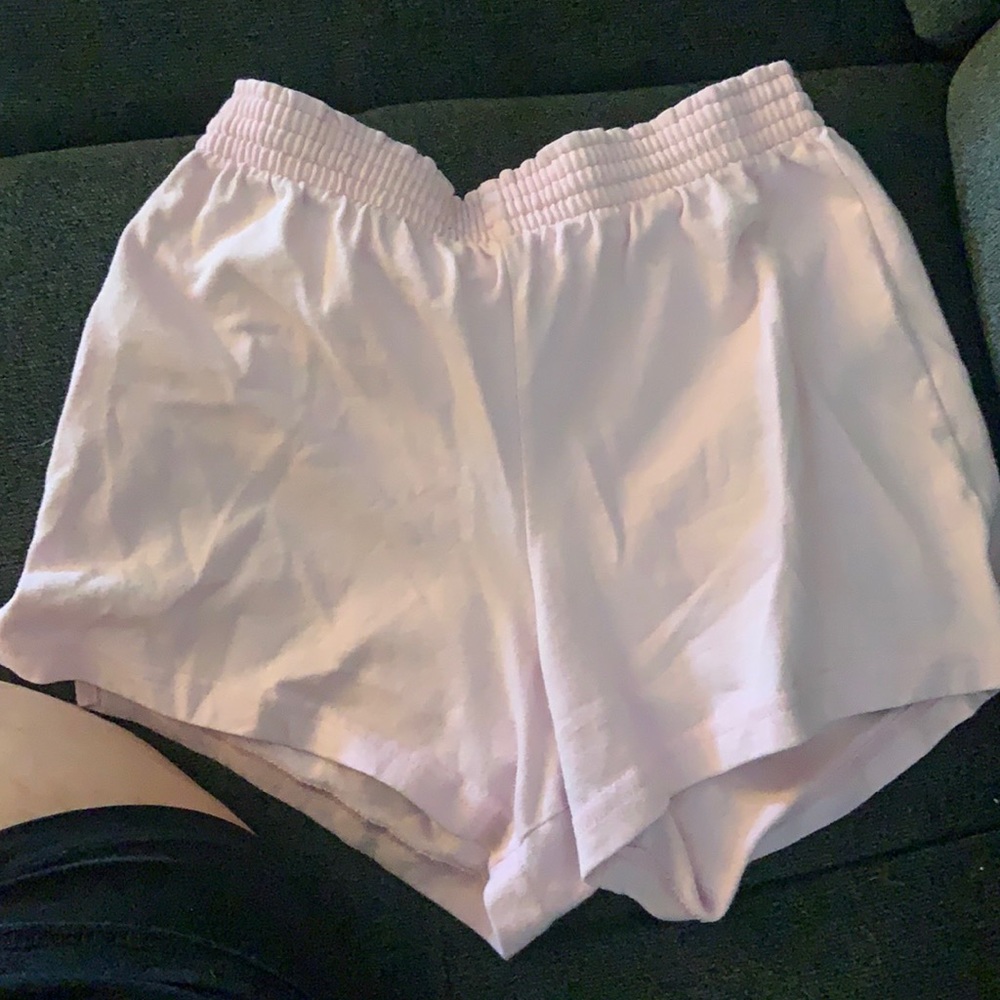 Light pink soffe shorts